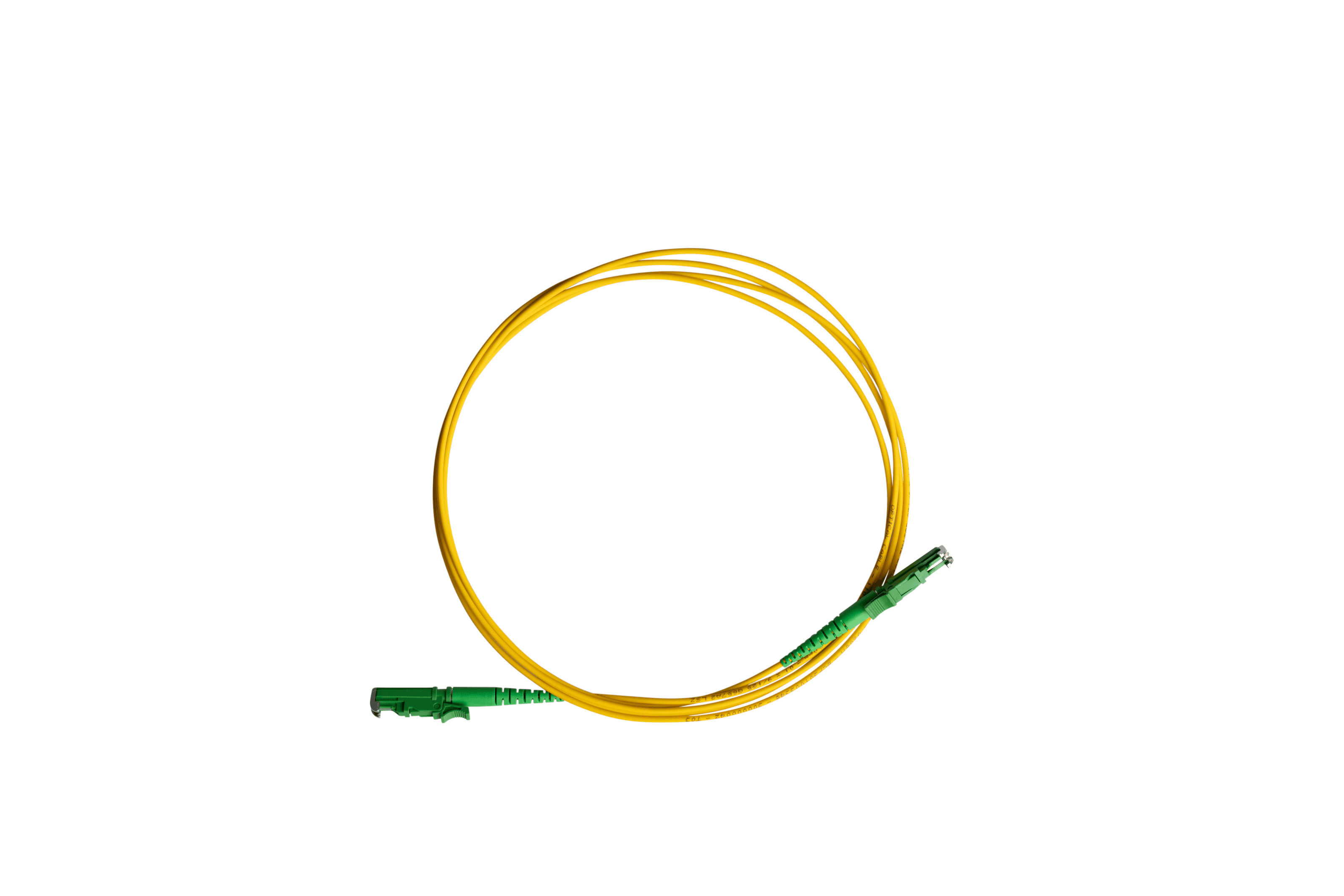 bbt LWL-Patchkabel E2000/APC-E2000/APC 9/125µm ø1,7mm G657A2, 0,5 m