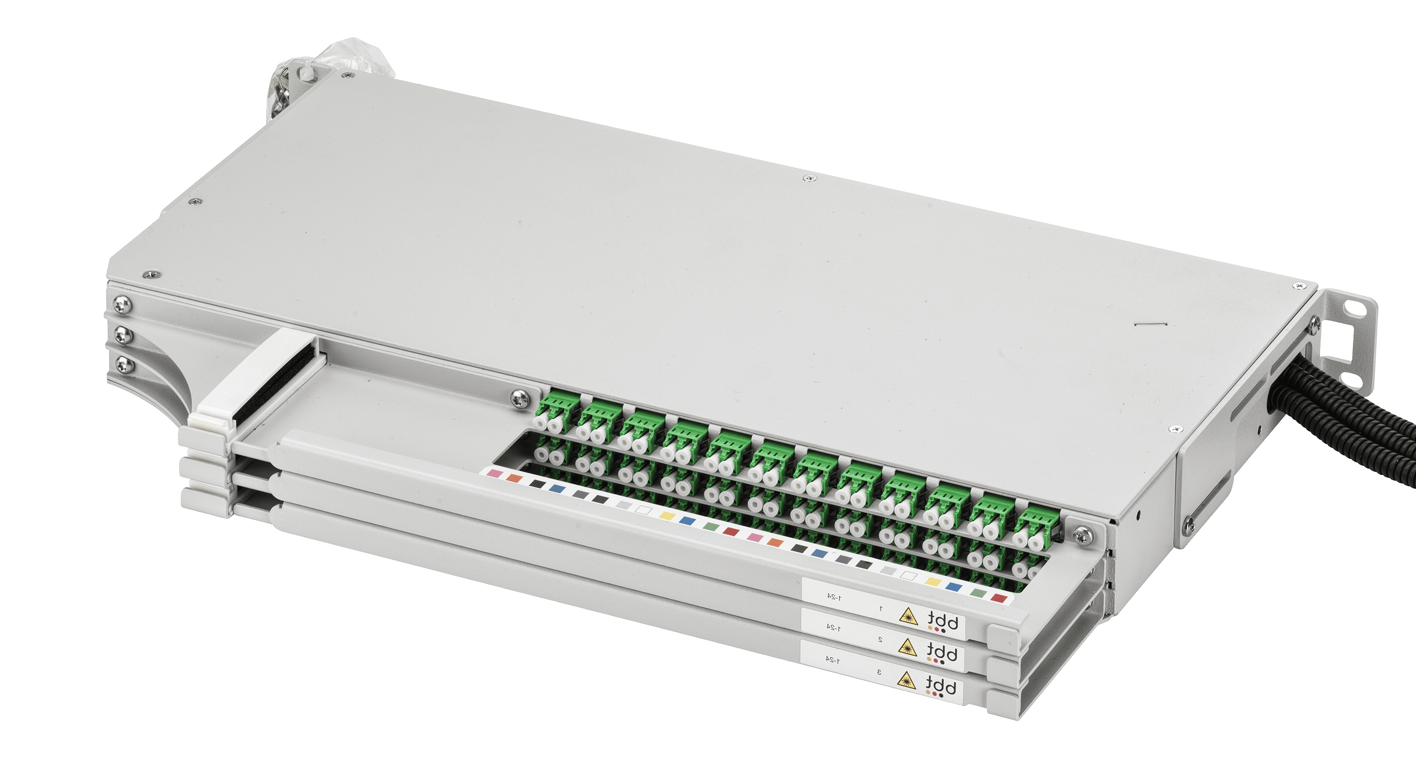 bbt Patchpanel 1HE SUPRA HD 72x LC links / Gen2 V1.2